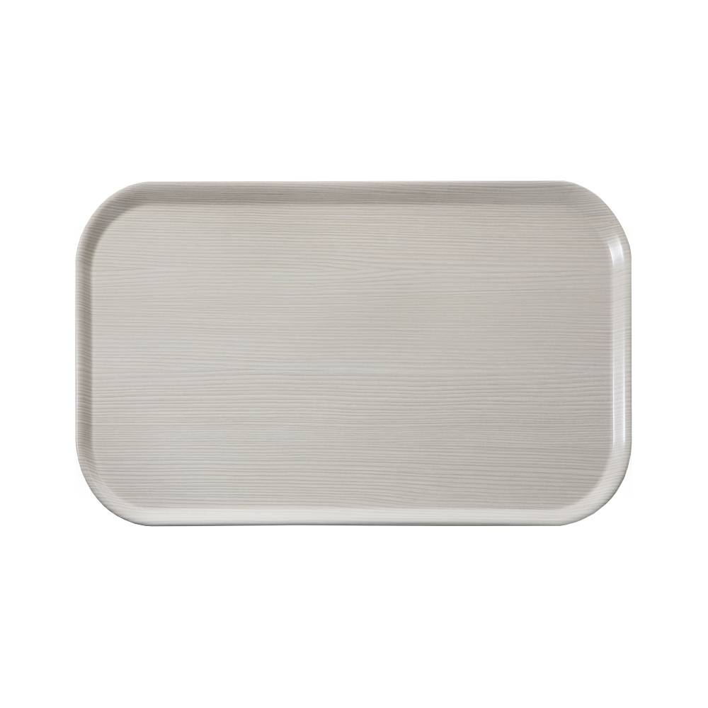 ETERNASOLID Fiberglastablett 1/1 Gastronorm Senator, 53 × 32,5 cm, Lärche weiß