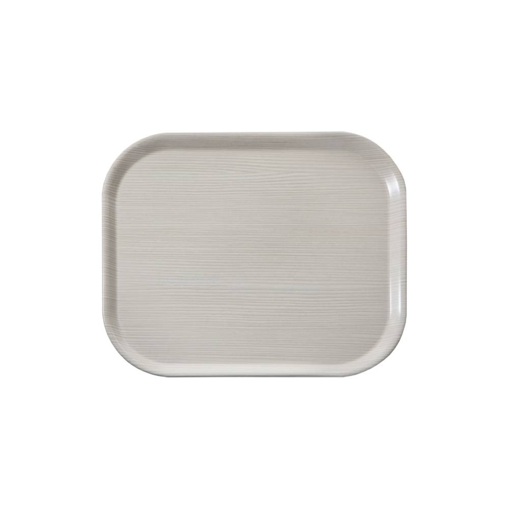 ETERNASOLID Fiberglastablett 1/2 Gastronorm Senator, 32,5 × 26,5 cm, Lärche weiß