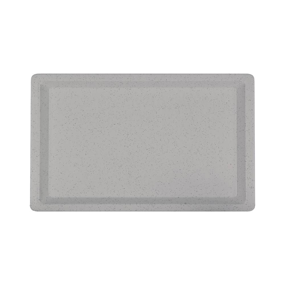 ETERNASOLID Fiberglastablett 1/1 Gastronorm Spitz, Typ GLASS, 53 × 32,5 cm, Salz-Pfeffer