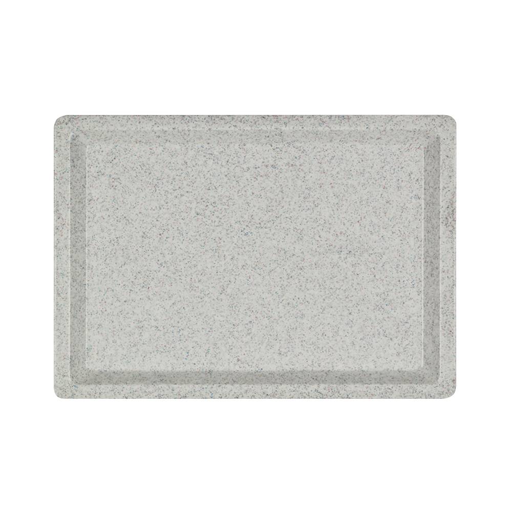 ETERNASOLID Fiberglastablett 1/1 Euronorm Spitz, Typ GLASS, 53 × 37 cm, Granit-Melange