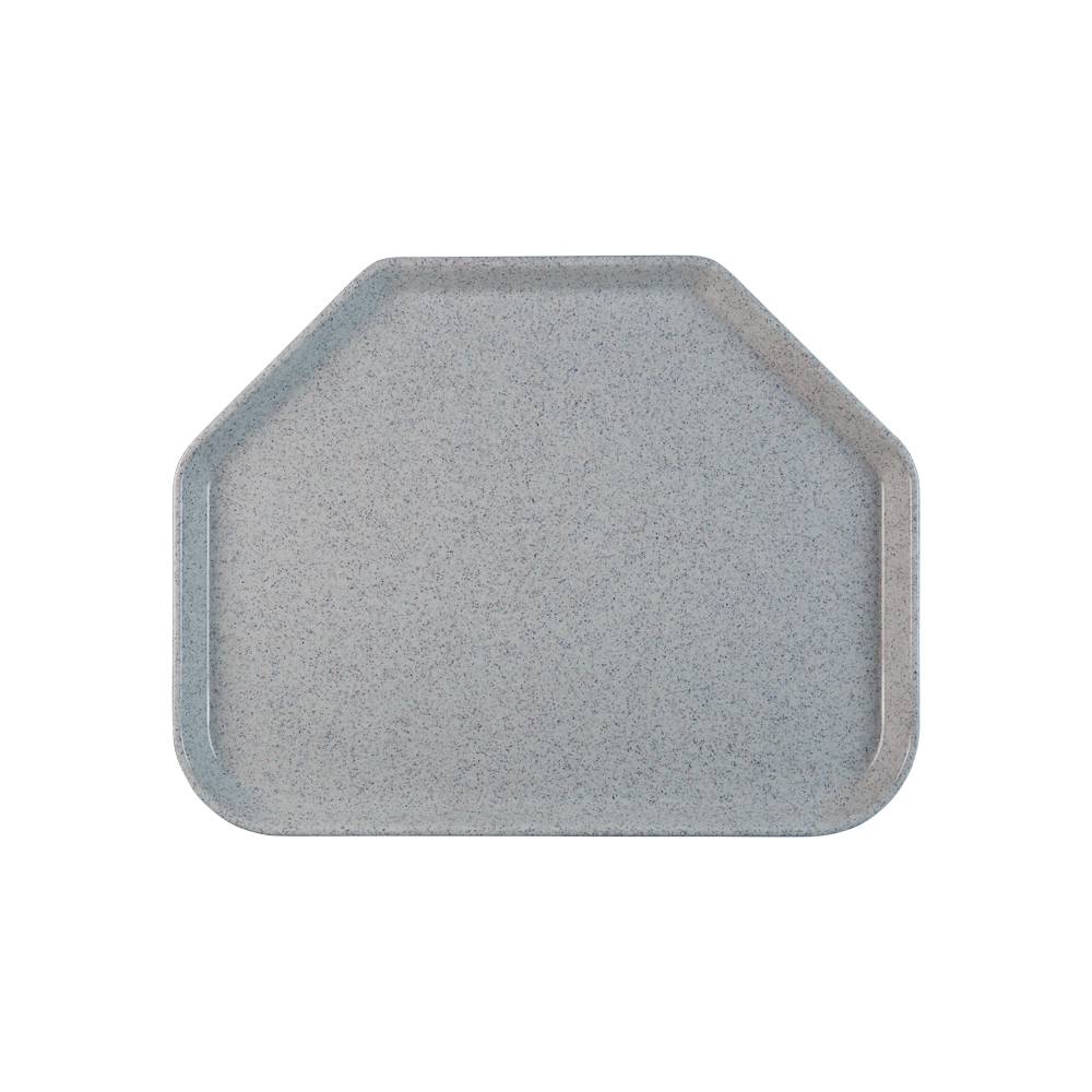 ETERNASOLID Fiberglastablett Platzsparer, Typ SMART, 45,5 × 35,5 cm, Granit-Melange