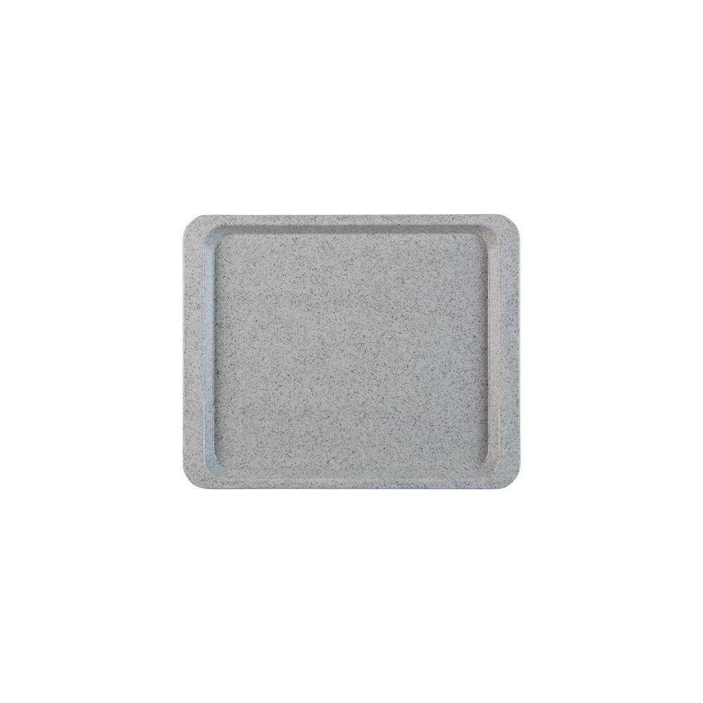 ETERNASOLID Fiberglastablett 1/2 Gastronorm Standard, Typ SMART, 32,5 × 26,5 cm, Granit-Melange