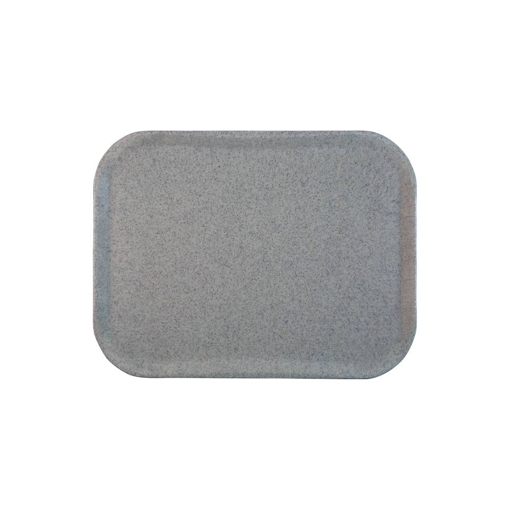 ETERNASOLID Fiberglastablett Welle, Typ SMART, 43 × 33 cm, Granit-Melange