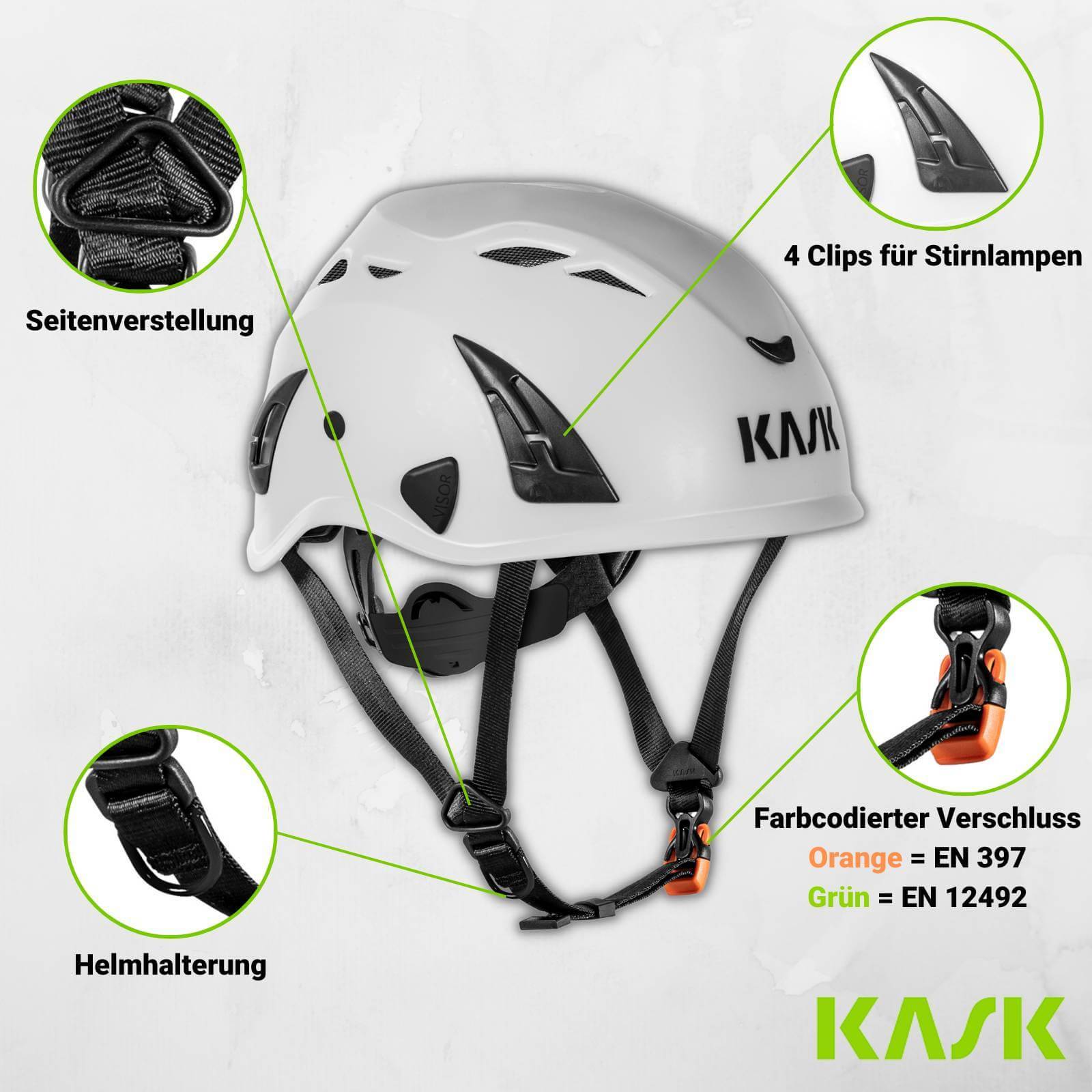 KASK Schutzhelm Superplasma AQ - Farbe:orange