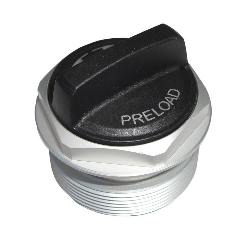 SR Suntour FKE015-25 Vorspannknopf für SF18 Mobie25-LOR Coil, schwarz/grausilber
