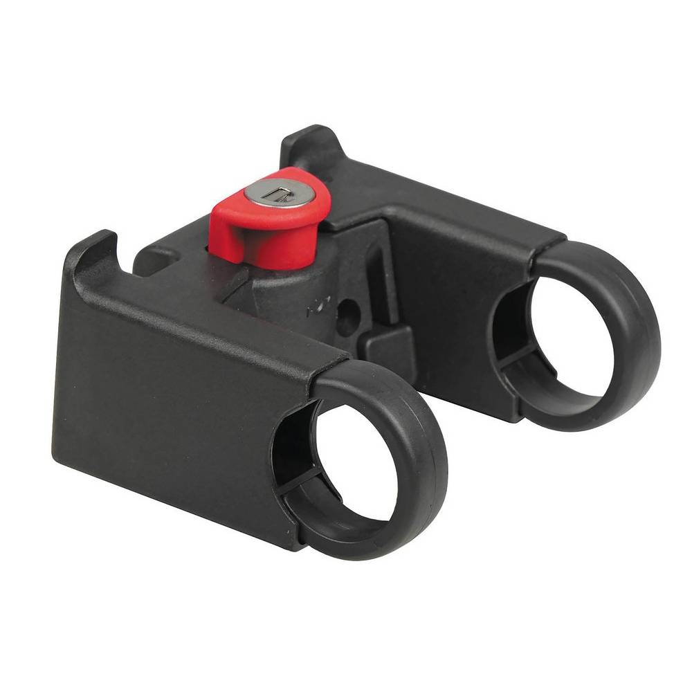 KLICKfix Lenkeradapter abschließbar, für Ø 22-26mm, abschließbar, schwarz