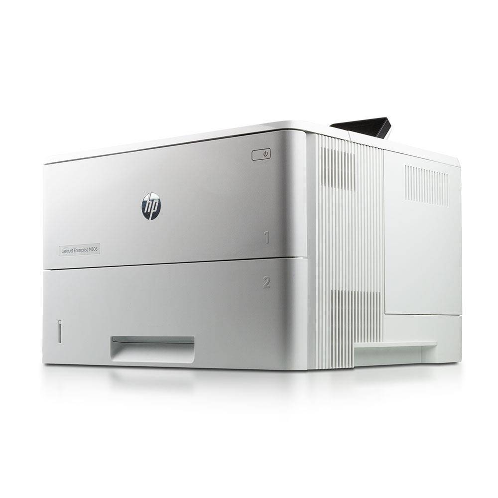 HP LaserJet M506dn (Refurbished) Laserdrucker s/w (45 Seiten/min., 512MB, 4GB Flash, Duplex, Ethernet)