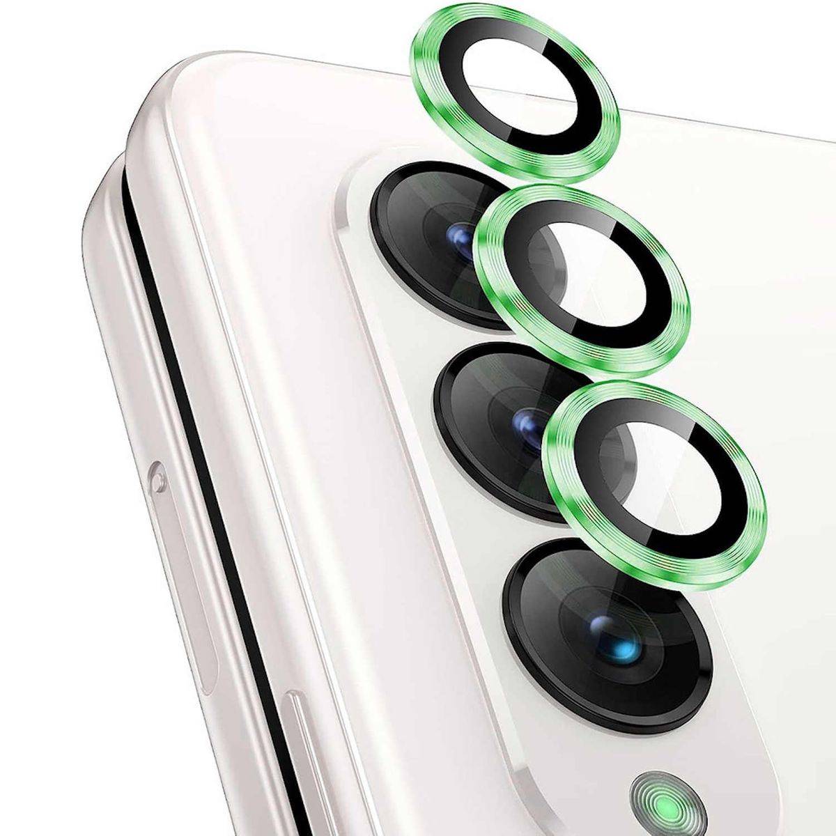 Für Samsung Galaxy Z Fold5 5G Schutzglas Kamera Linse Hartglas H9 Grün