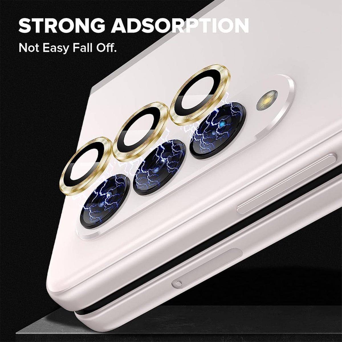 Für Samsung Galaxy Z Fold5 5G Schutzglas Kamera Linse Hartglas H9 Grün