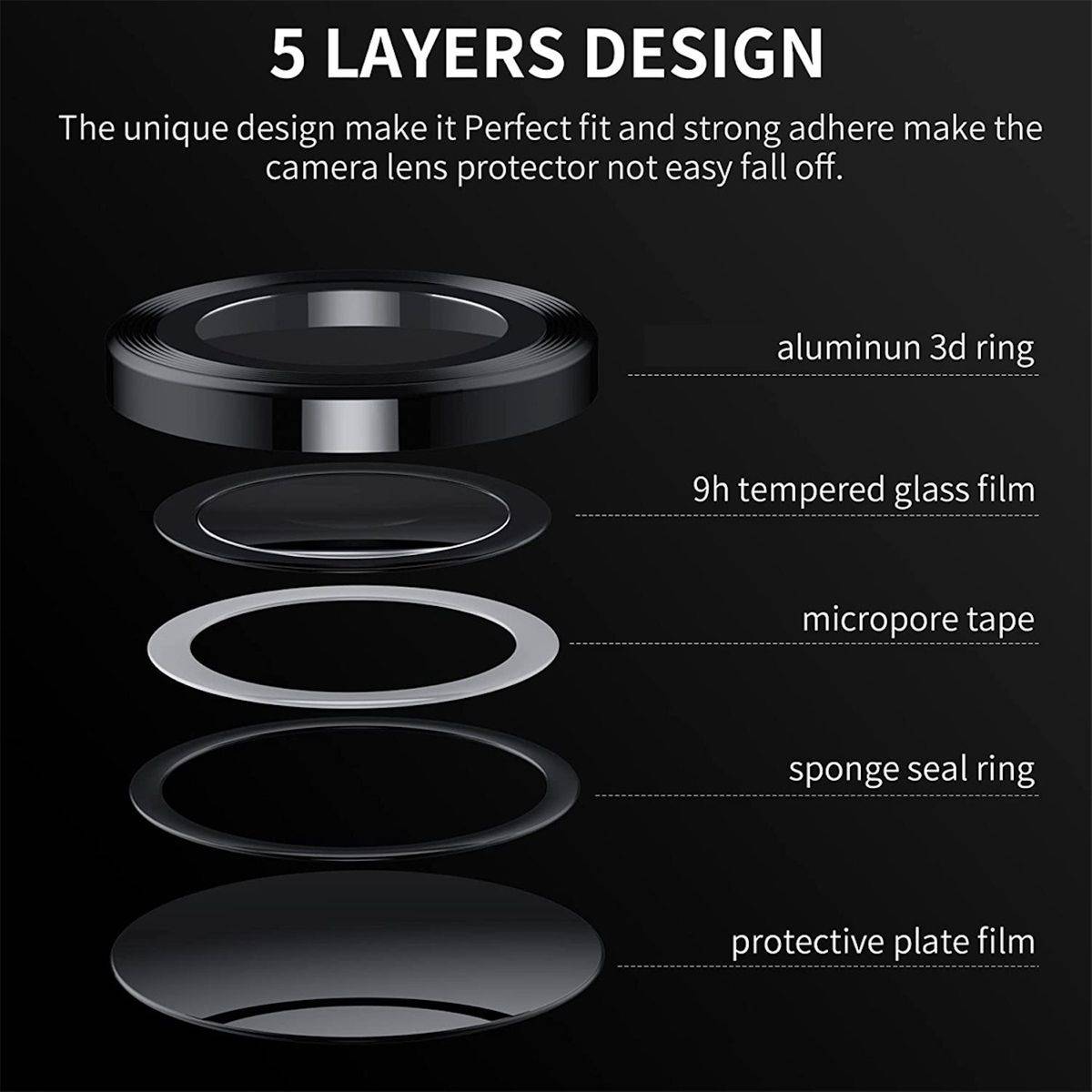 Für Samsung Galaxy Z Flip5 5G Schutzglas Kamera Linse Hat Glas H9 Grün