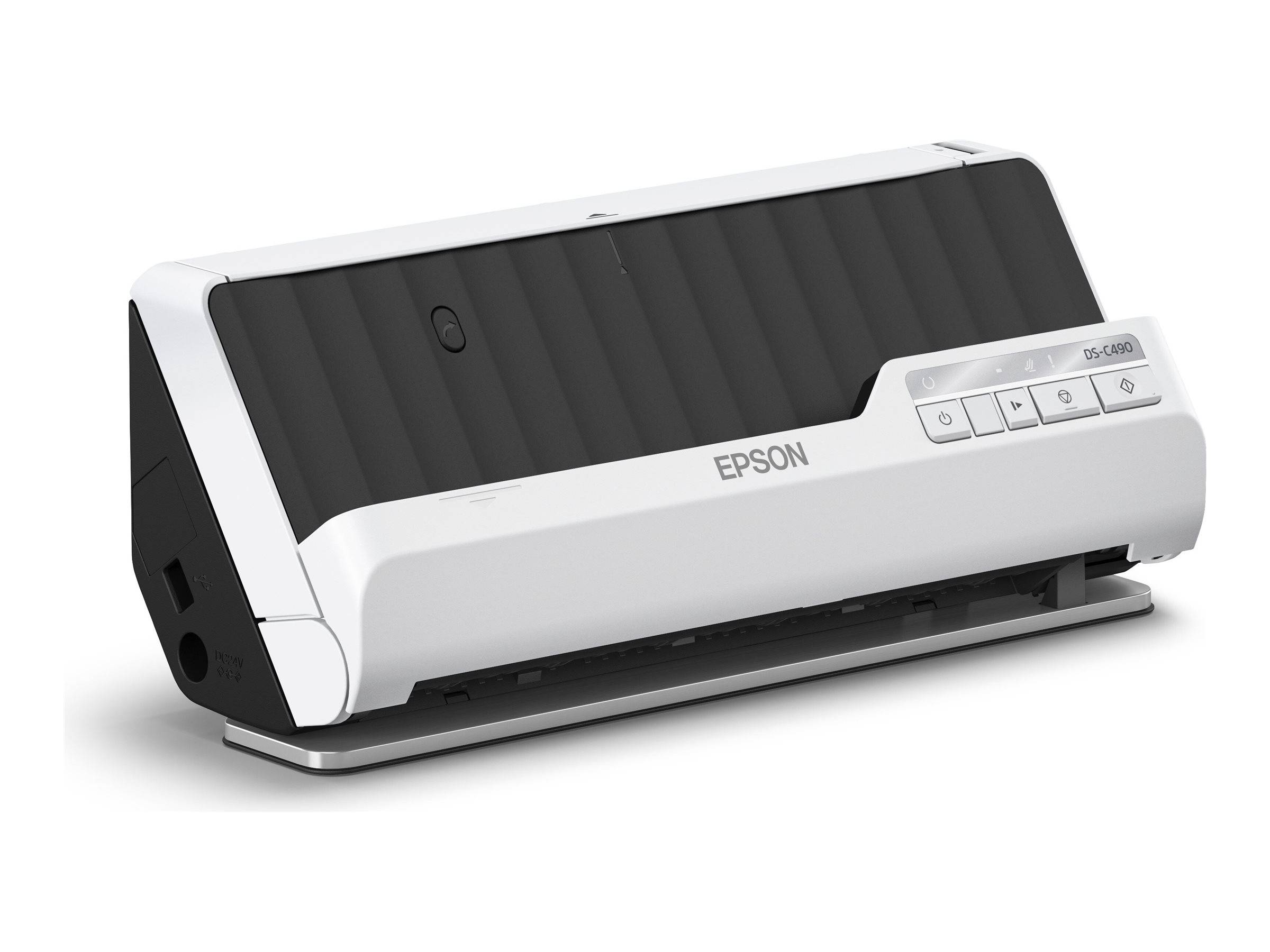 Epson DS-C490 - Einzelblatt-Scanner - Duplex - A4/Legal - 600 dpi x 600 dpi - automatischer Dokumenteneinzug (20 Seiten)