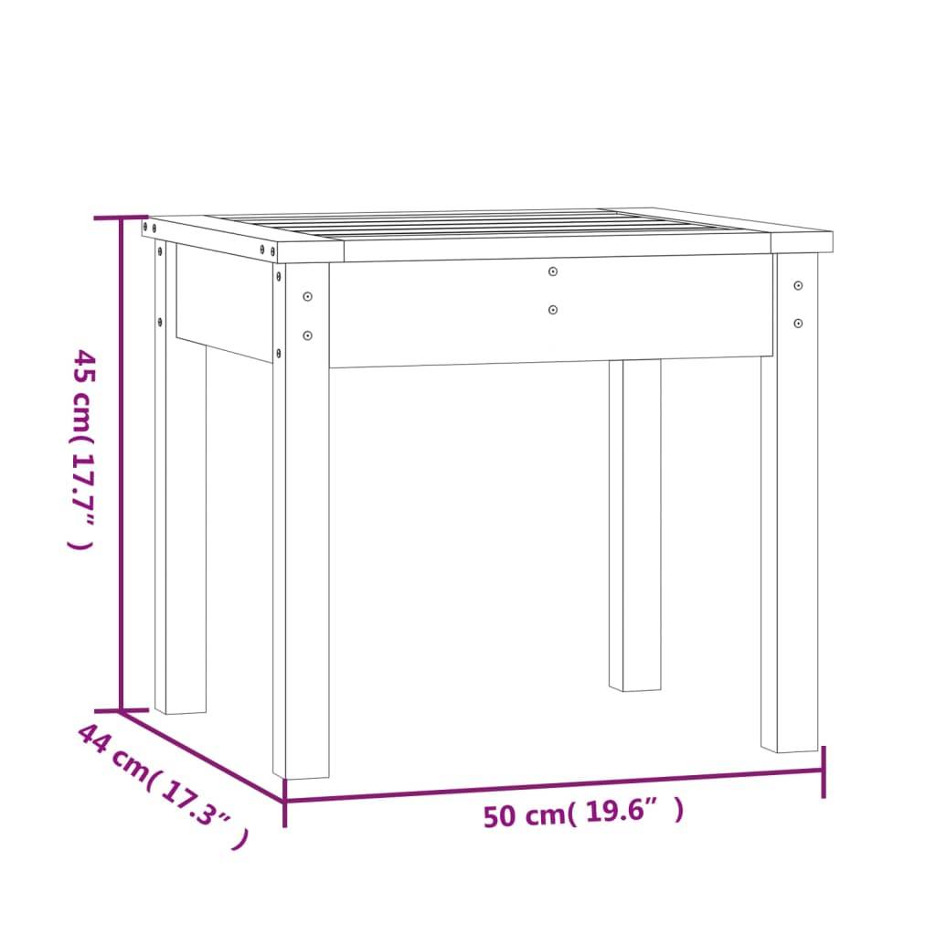 vidaXL Gartenbank 50x44x45 cm Massivholz Douglasie