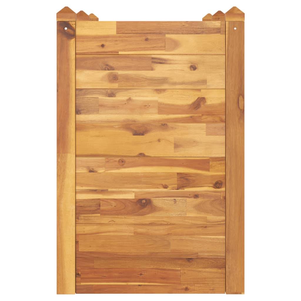 vidaXL Hochbeet 160x60x84 cm Massivholz Akazie