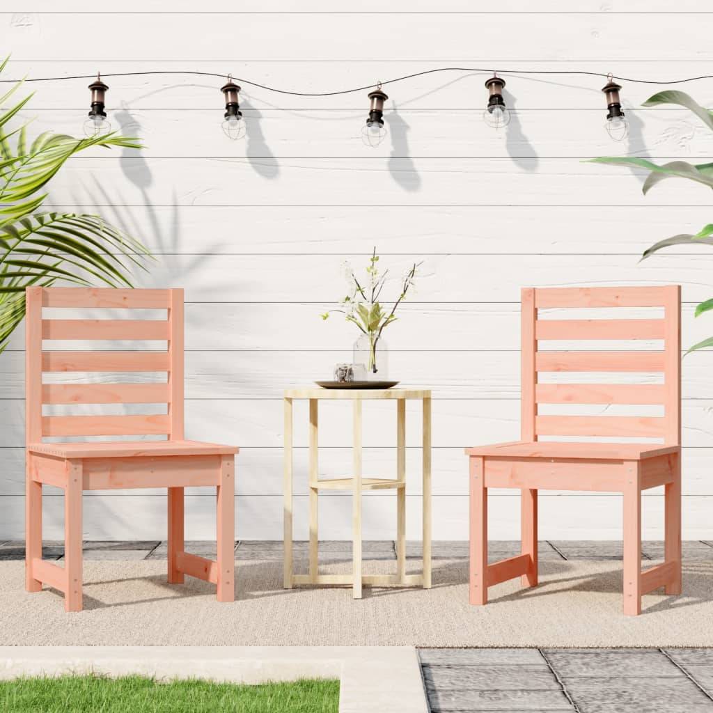 vidaXL Gartenstühle 2 Stk. 50x48x91,5 cm Massivholz Douglasie
