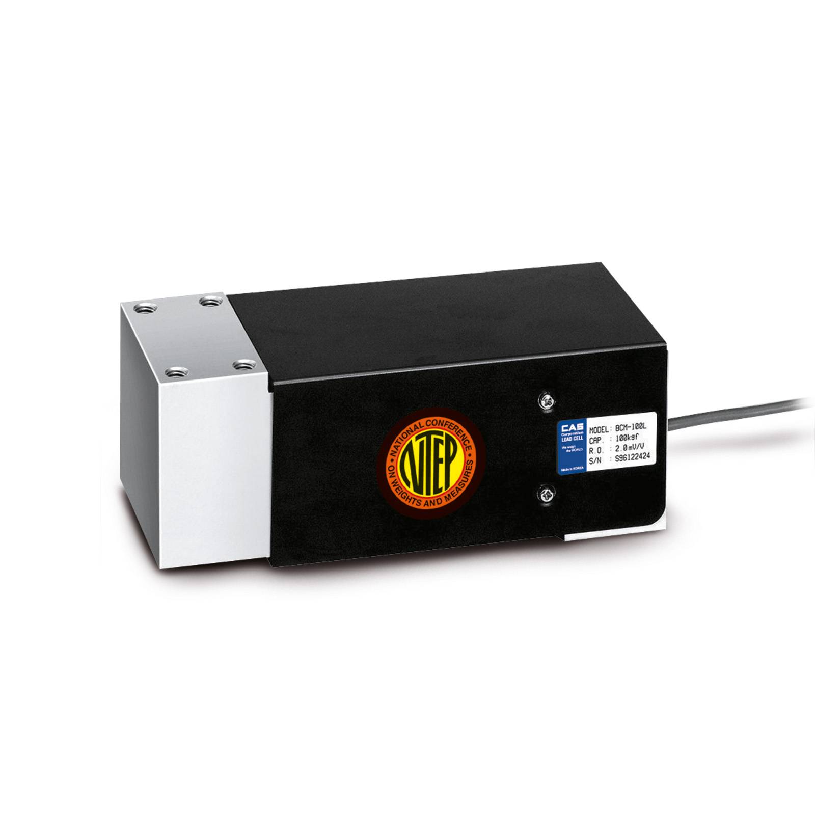 CAS BCM Singlepoint Wägezelle, 100kg (max), 191x82x76mm, 15V (max)