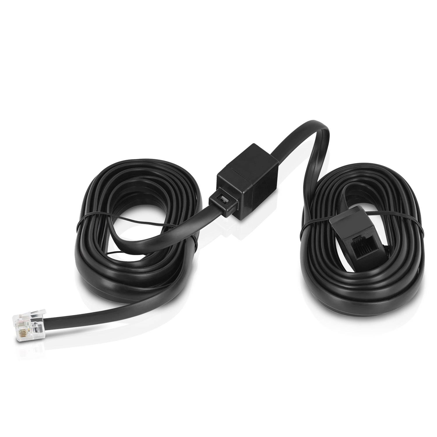 Wicked Chili Verlängerungskabel 3,0m für Carrera Digital 132 124 Handregler | Spezialstecker mit Kabel auf Stecker - Buchse | Geschwindigkeitsregler