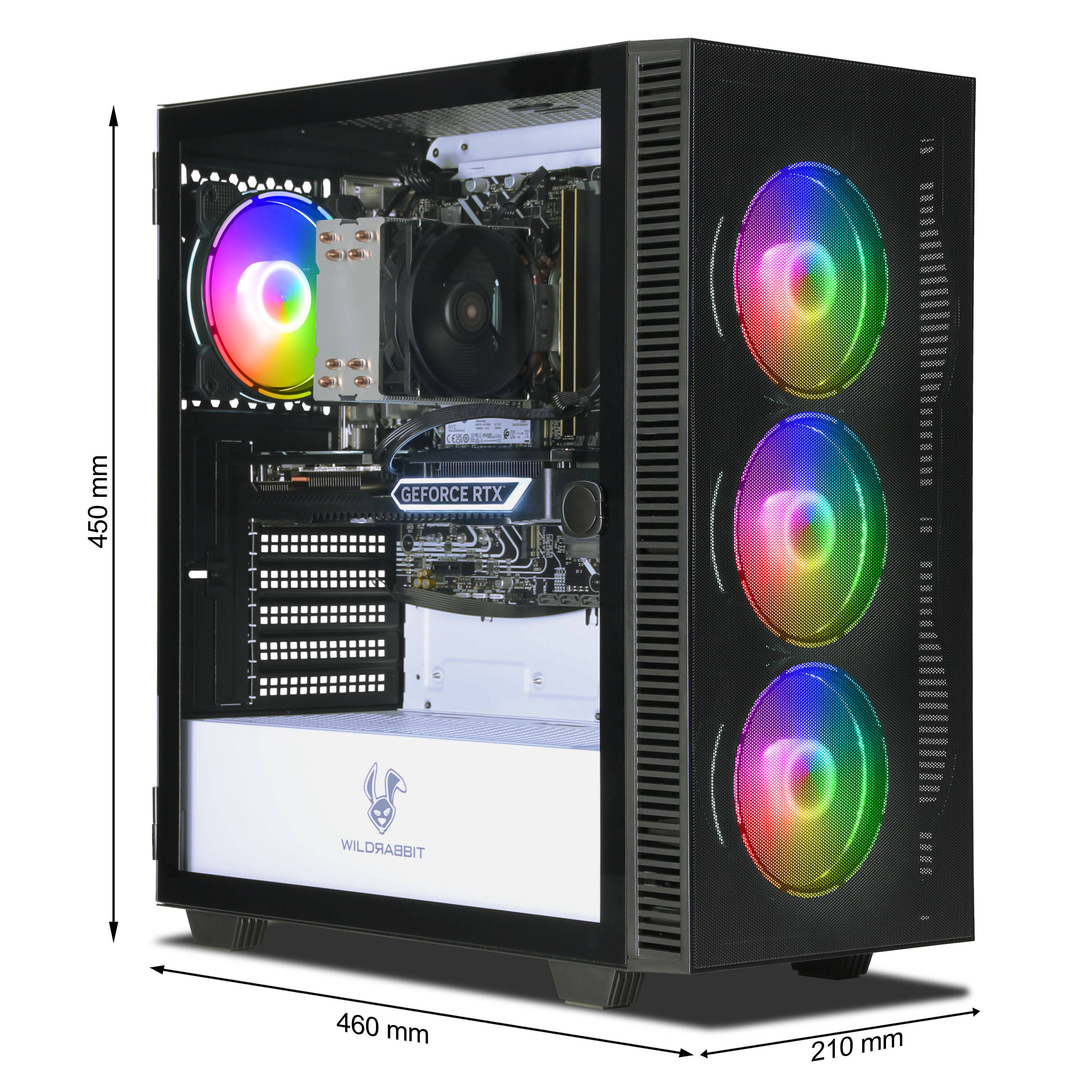 Ankermann-PC Gaming Power V3 Intel Core i7-13700F Nvidia GeForce RTX 5070 12GB 32GB DDR5 RAM 1TB NVMe SSD Windows 11