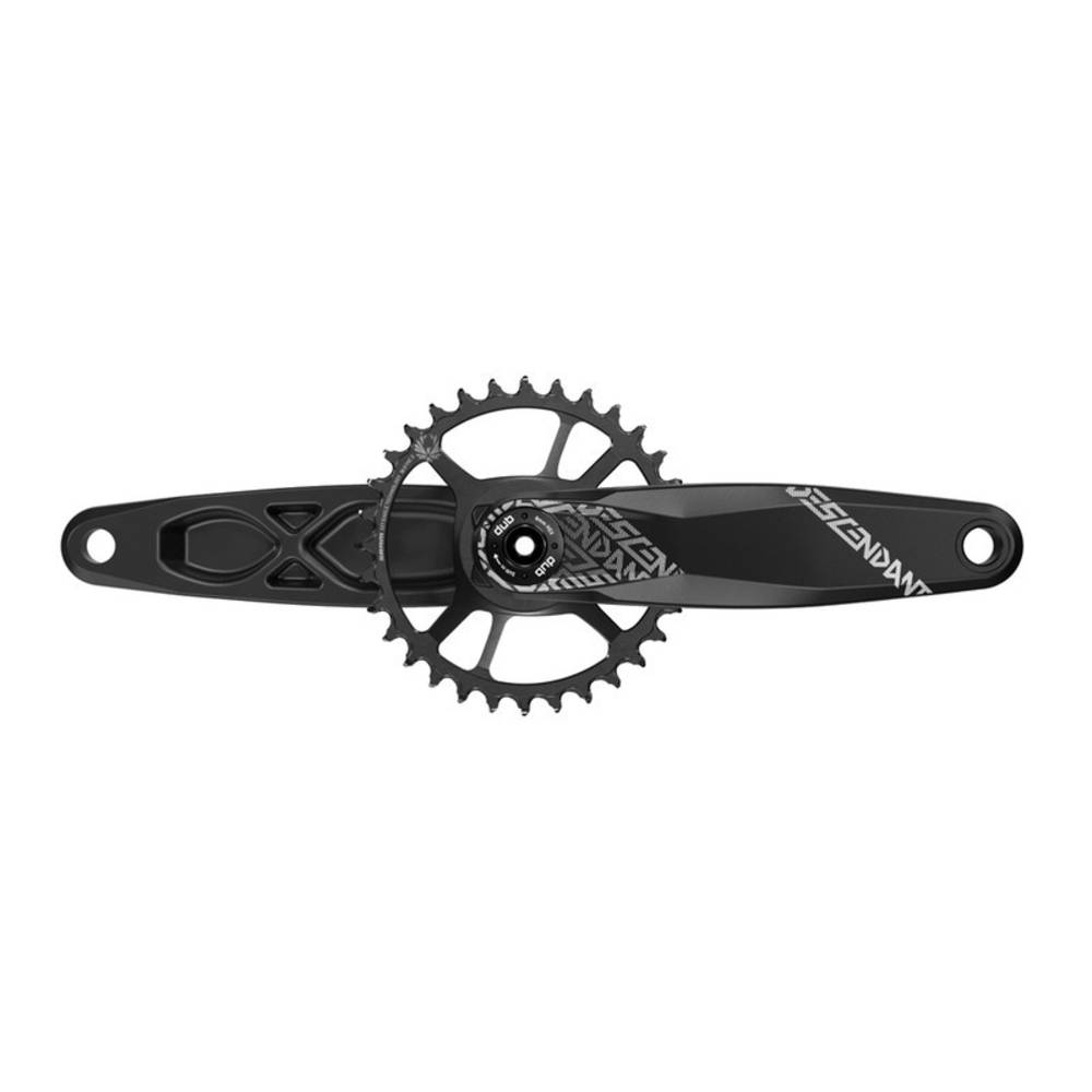 Truvativ Kurbelgarnitur Desc.6K Eagle DUB 175mm o.DUB-Lager,alu,sw,32 Z.X-Sync2,DM (1 Set)