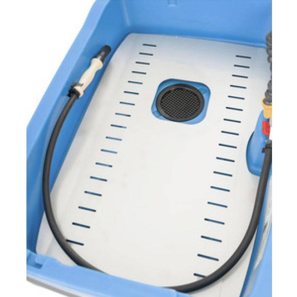 Lochblecheinsatz - für Reinigungstisch bio.x B60