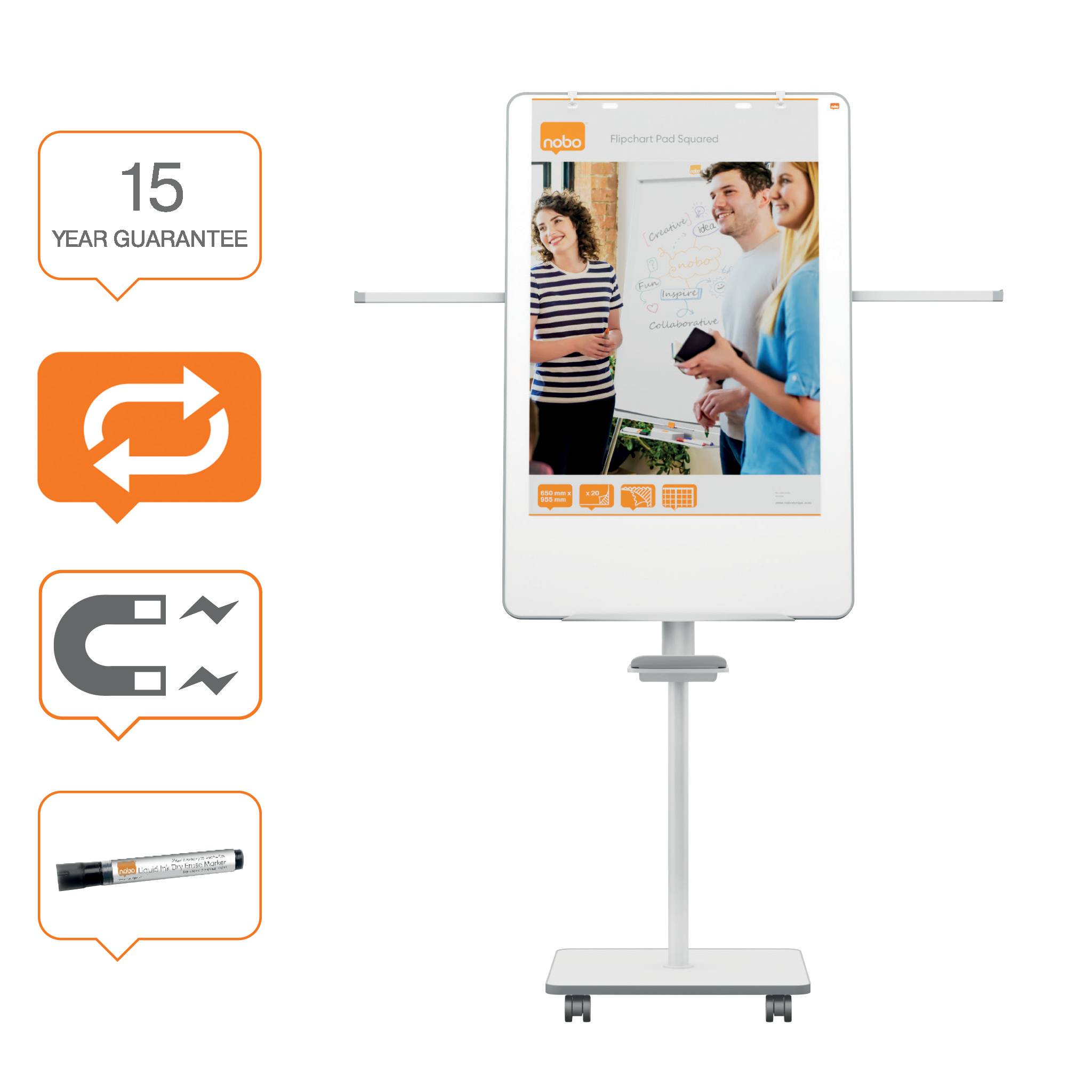 Nobo Flipchart Move & Meet