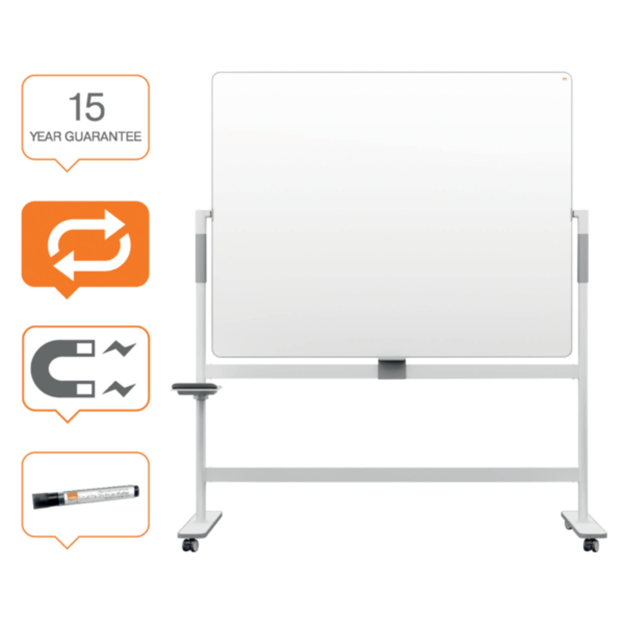 Nobo Whiteboard Move & Meet 1915645 150x120cm