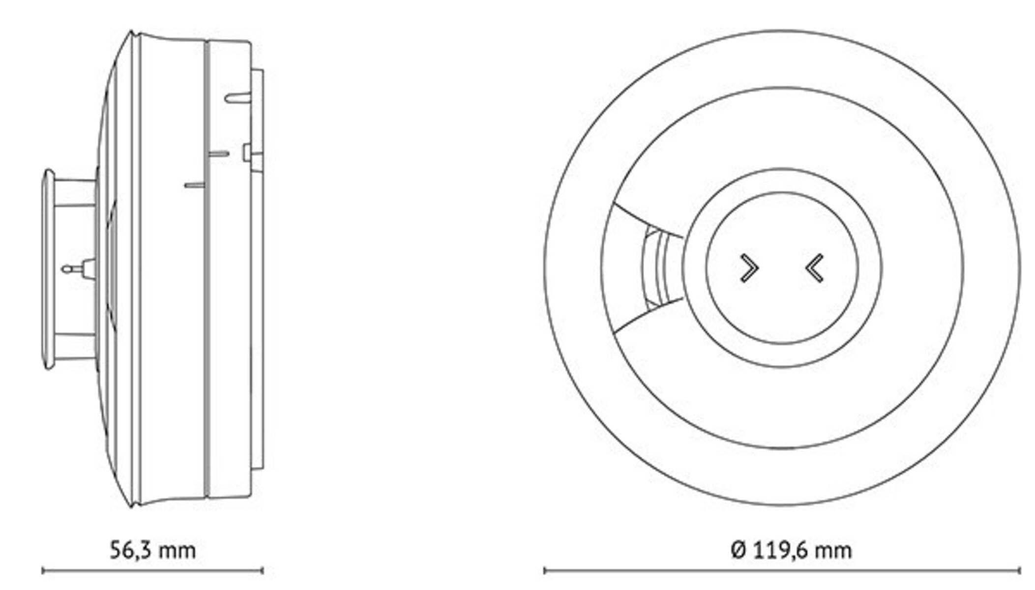 Ei Electronics Wärmewarnmelder Ei630iRF