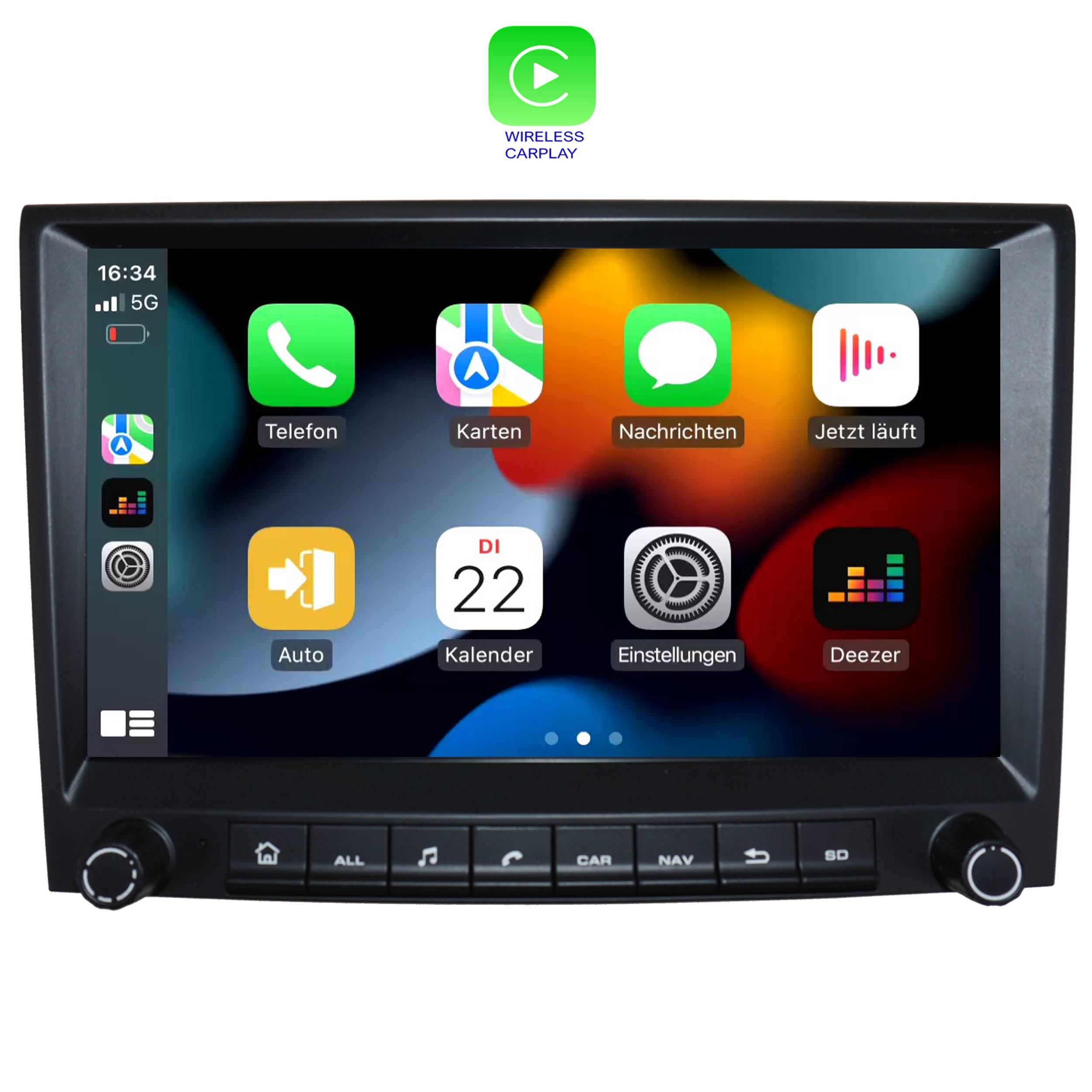 Für Porsche Cayman Boxster 911 997 BOSE 9" Touch Android Autoradio GPS Carplay