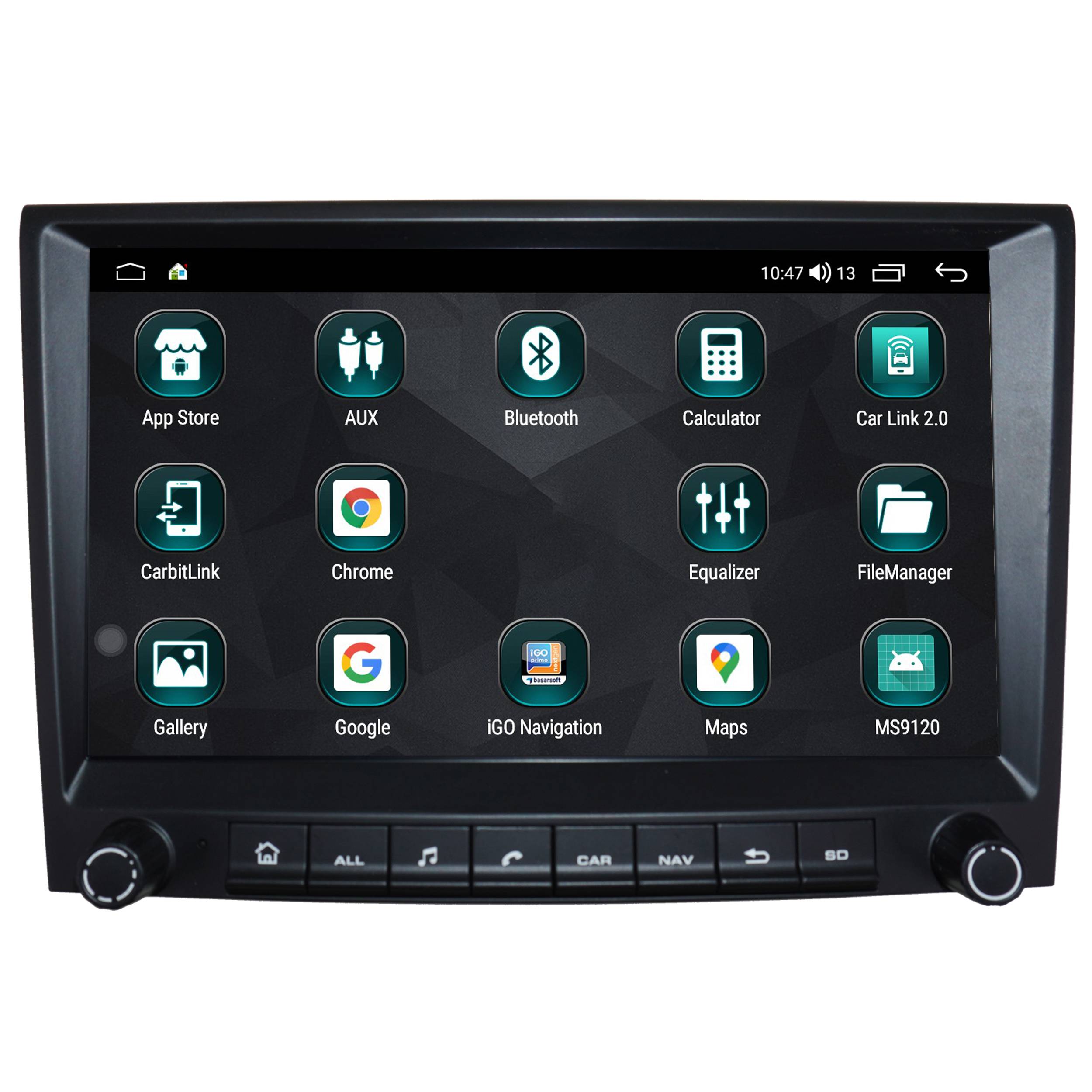 Für Porsche Cayman Carrera Boxster 911 997 9" Android Autoradio GPS Navi CarPlay