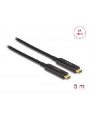 Delock USB-Kabel - 24 pin USB-C (M) zu 24 pin USB-C (M) - DisplayPort 1.2 - 5 m