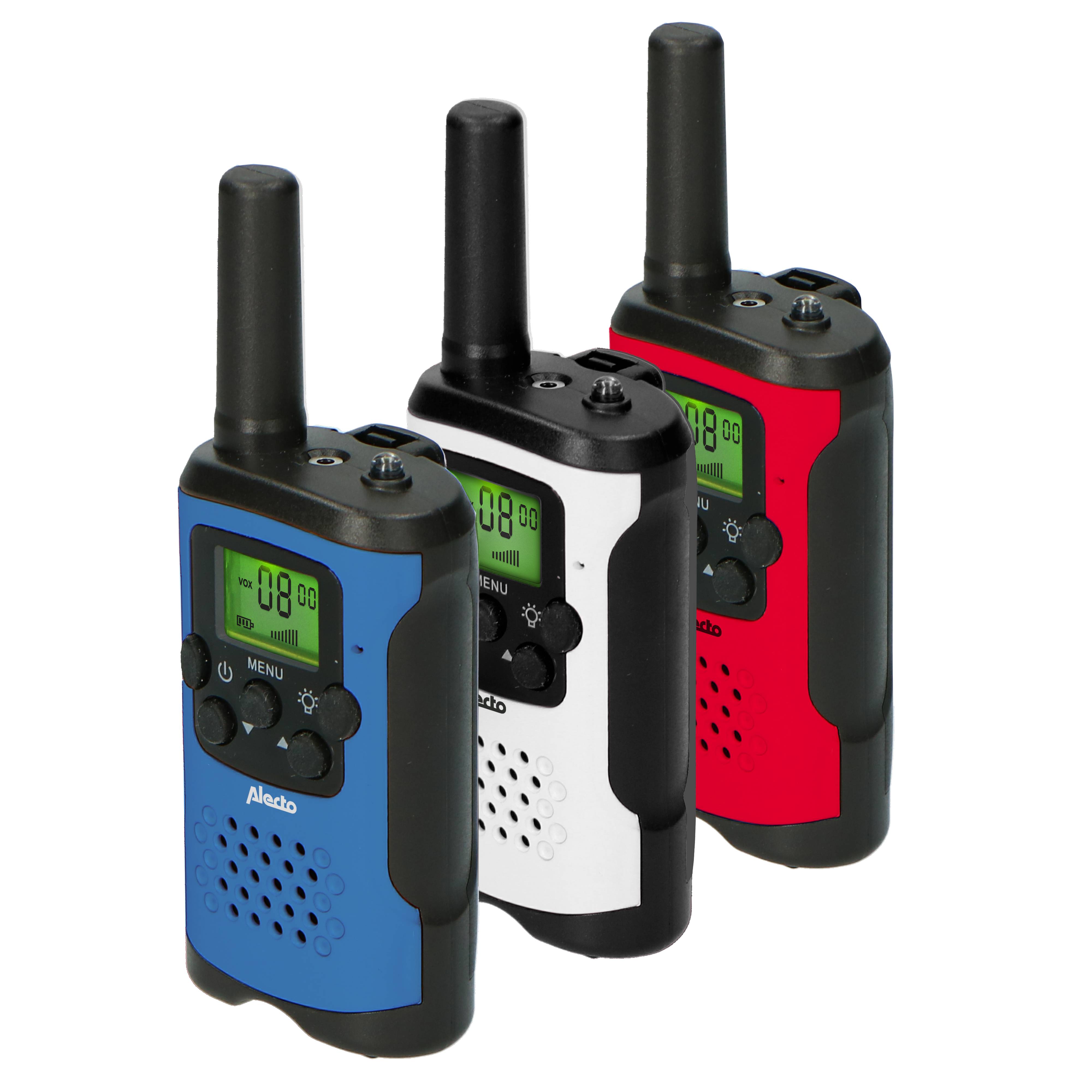 Alecto FR115 3X - Drei Walkie-Talkies für echte Abenteurer Entdecken Sie das ultimative Kommunikationsmittel für Ihr nächstes Abenteuer! Das Alect