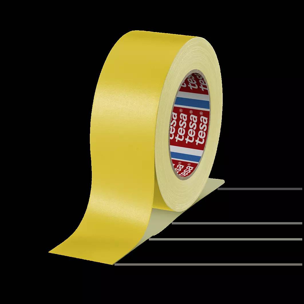 tesa duct tape 4662, 50m x 48mm, gelb