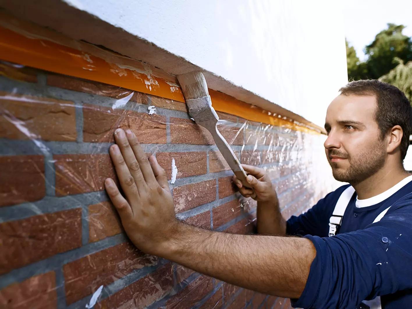 tesa Plastering PE, white, 33m x 50mm