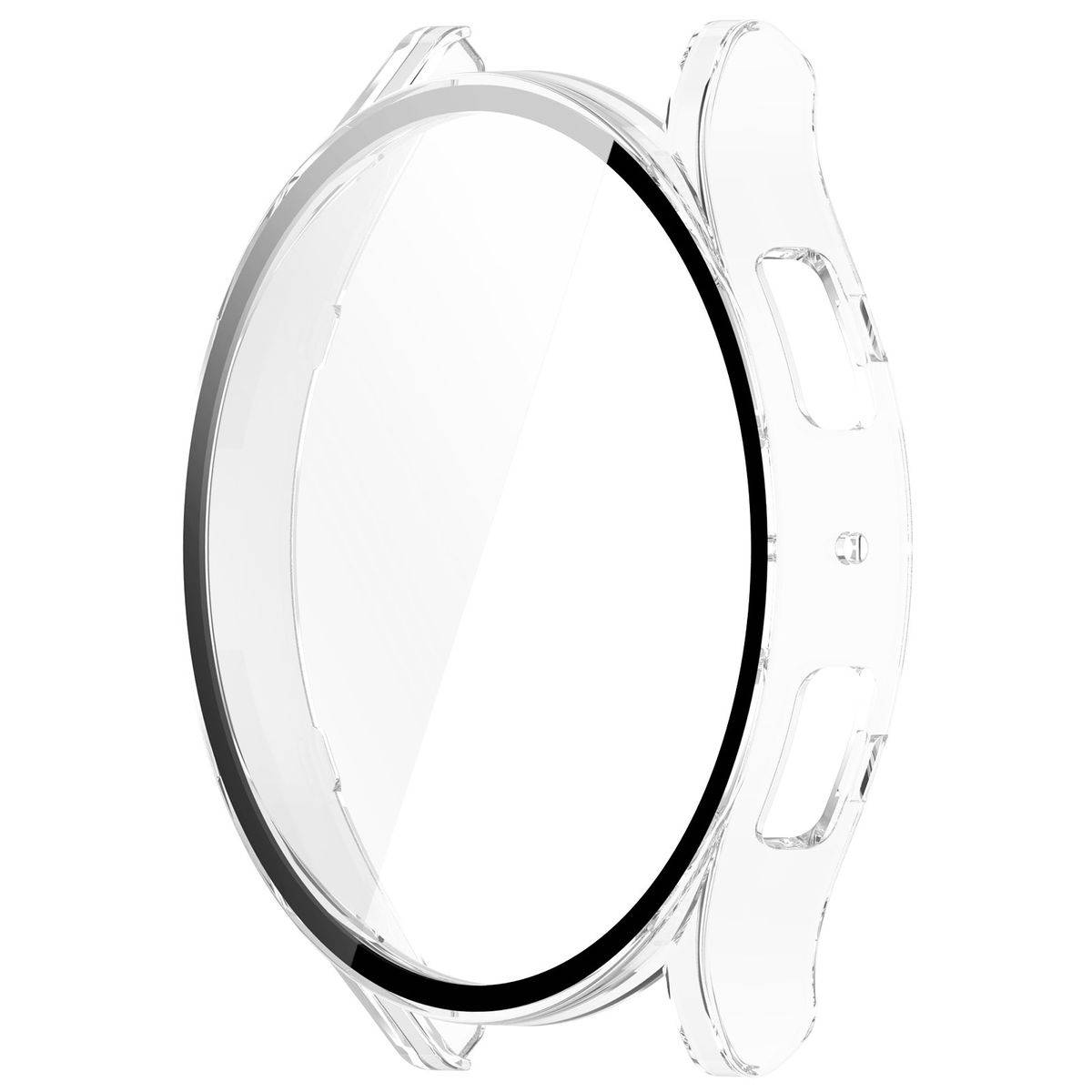 Für Samsung Galaxy Watch 6 44mm 360 Grad Schutzhülle Glas Transparent