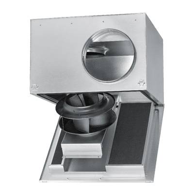 Helios SBD 315 A SILENTBOX - Rohrventilator, 3 PH schallgedämpft - 09718