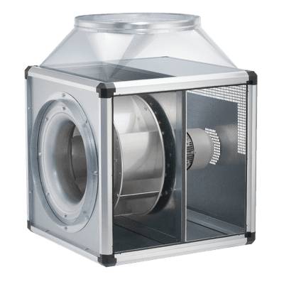 Helios GBD EC 450 T120 Gigabox EC - Formstück u. flex. Mansch. 3-PH regelbar - 06476