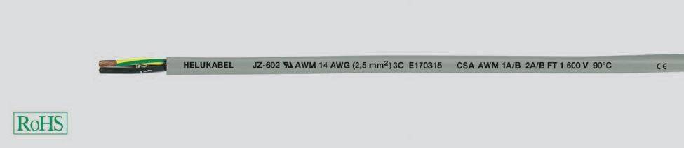 Diverse HEL JZ-602 4xAWG 6 (4G1 JZ-602 4xAWG 6