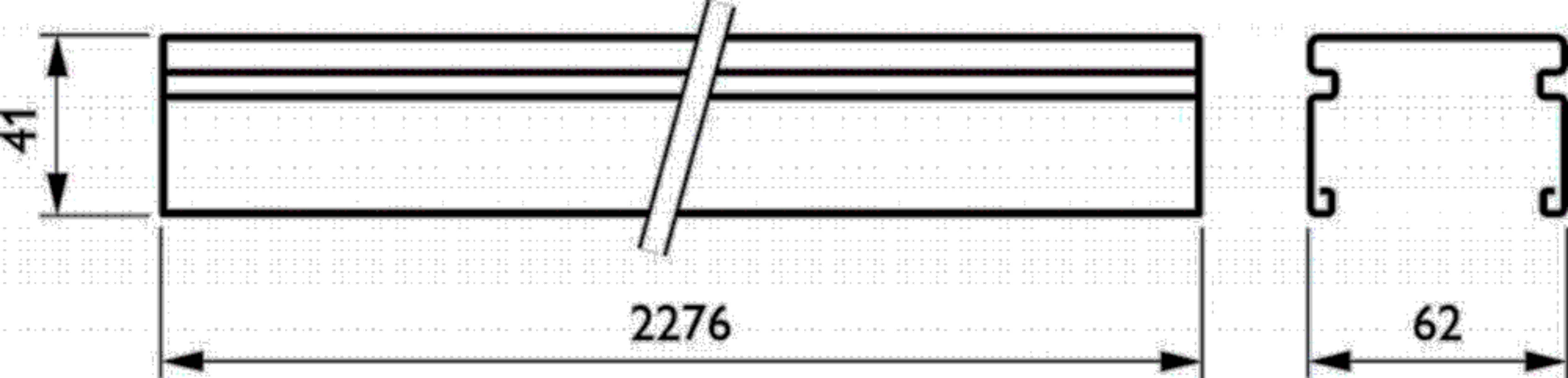 Philips Lighting Tragschiene 13pol. LL523T4x2.5#42519499