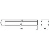 Philips Lighting Tragschiene 13pol. LL546T4x2.5#42521799 Philips Lighting Tragschiene 13pol. LL546T4x2.5#42521799