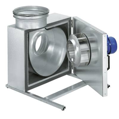 Helios MBD 355/2/2 TK Megabox - 3 PH, zweitourig, Rohr-DN 400 - 05948