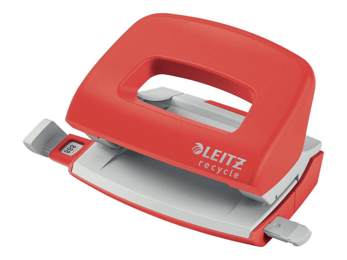Esselte Leitz NeXXt Recycle - Locher - Mini - 10 Blätter / 1 mm