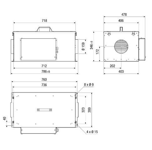 Maico Compaktbox ECR 16-2 EC