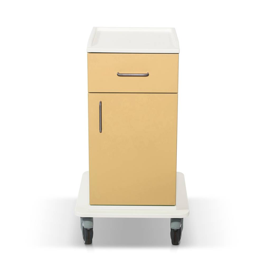 ETERNASOLID MULTICART Arbeitswagen T14 mit Schublade und Drehtür, beige