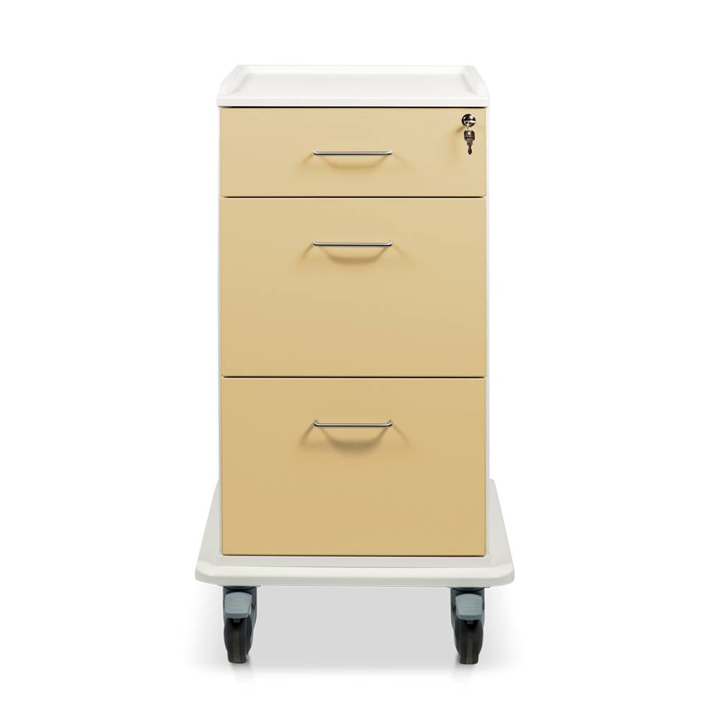 ETERNASOLID MULTICART Dokumentenwagen T17 mit 2 Doku-Auszügen und Schublade, beige