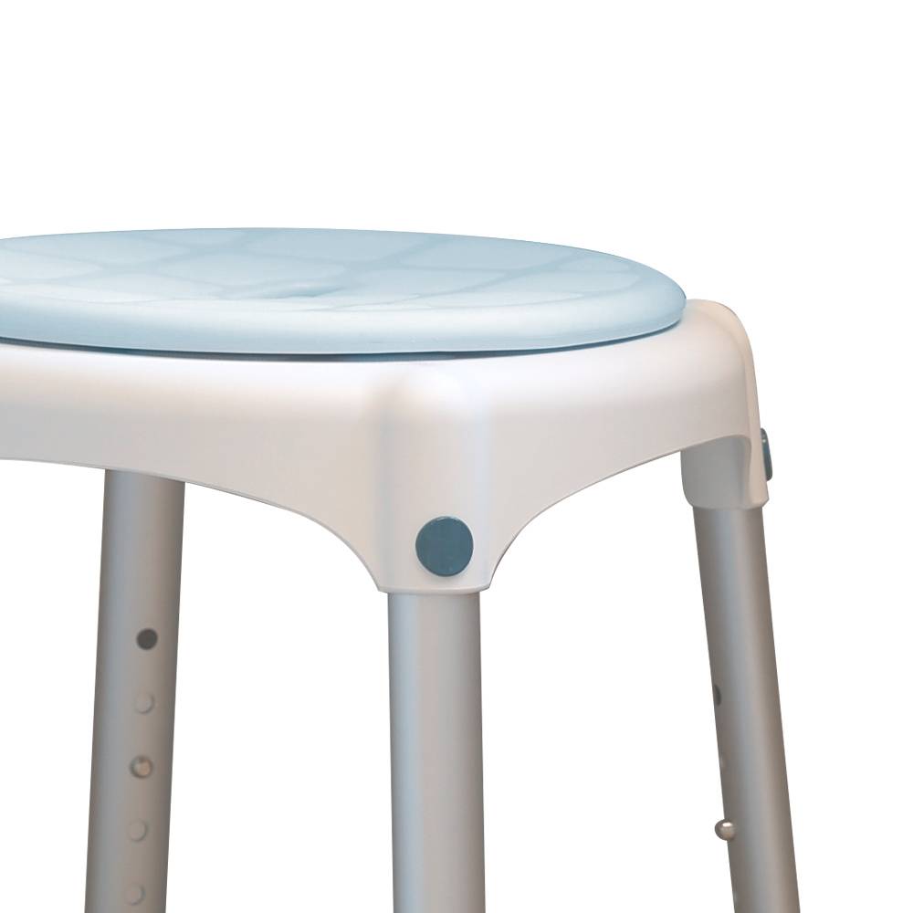 ETERNASOLID SMART Sitzauflage für Duschhocker, Sitzfläche: 50 x 30 cm (BxT), blau