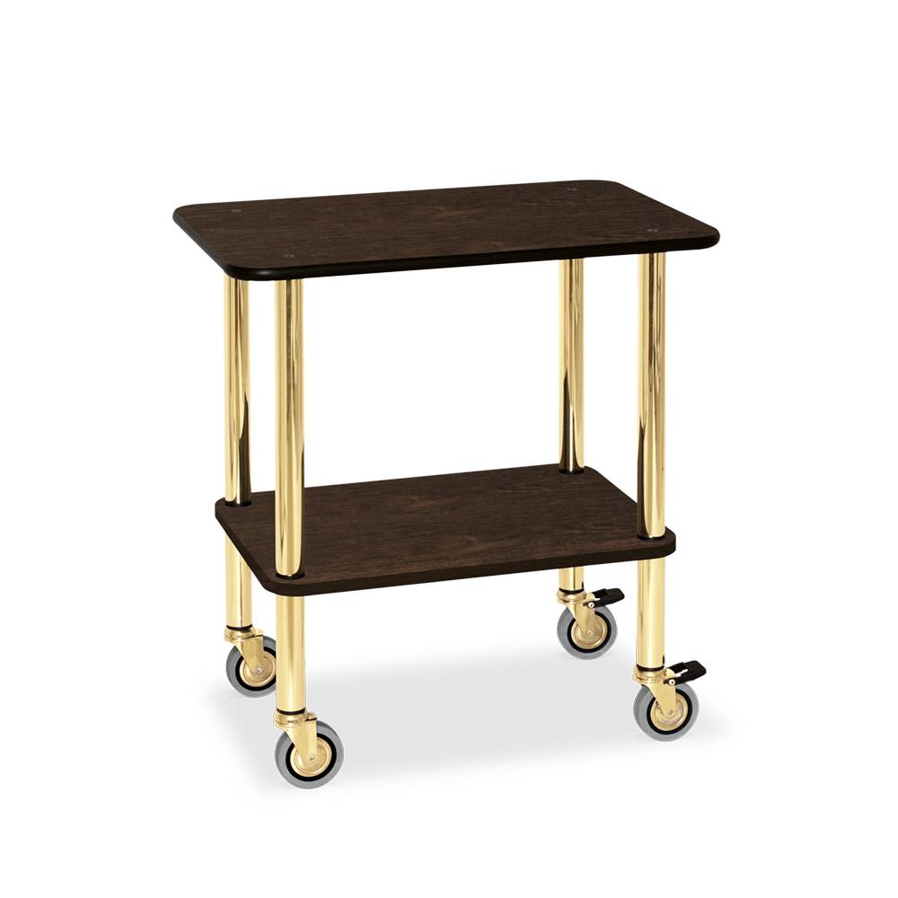 ETERNASOLID Servierwagen Classic H7, 2 Böden, Wenge