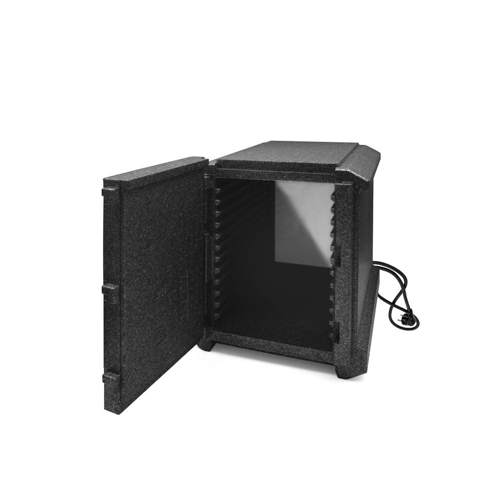 ETERNASOLID EPP Thermobox Frontlader, 1/1 GN, mit 12 Einschüben, beheizt
