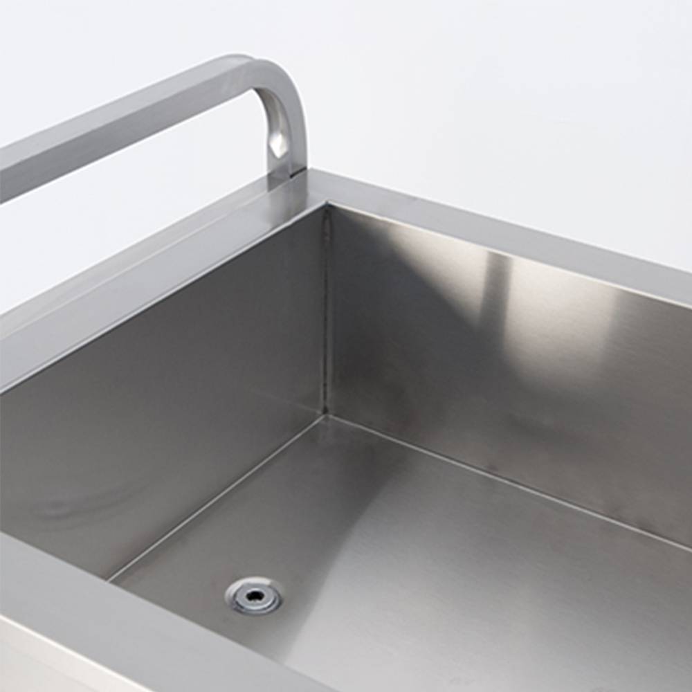 ETERNASOLID Abräumwagen mit Seitenverkleidung und Wanne