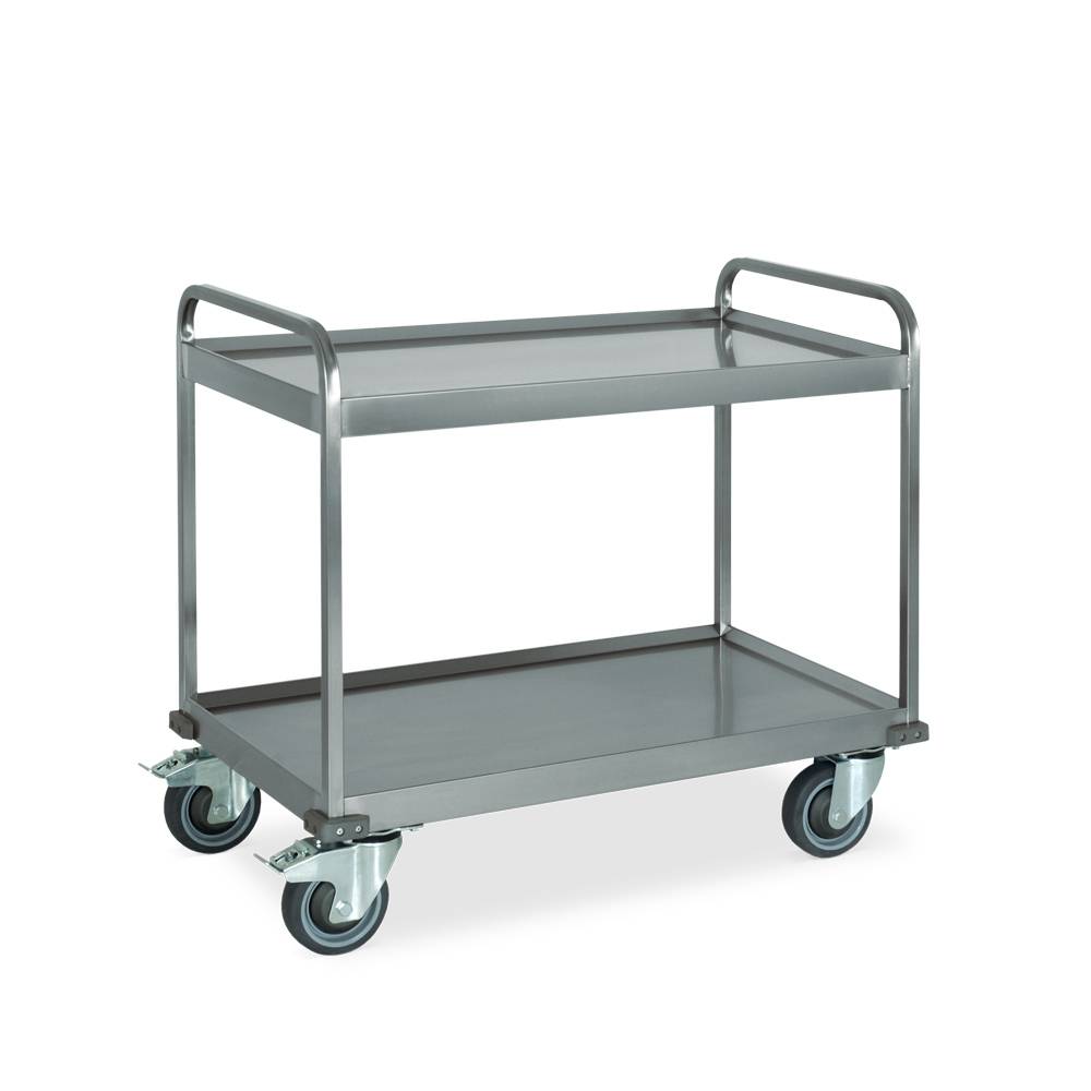 ETERNASOLID Schwerlastwagen Power 100 x 58 cm (BxT), fest verschweißt, schallgedämpft, 2 Böden