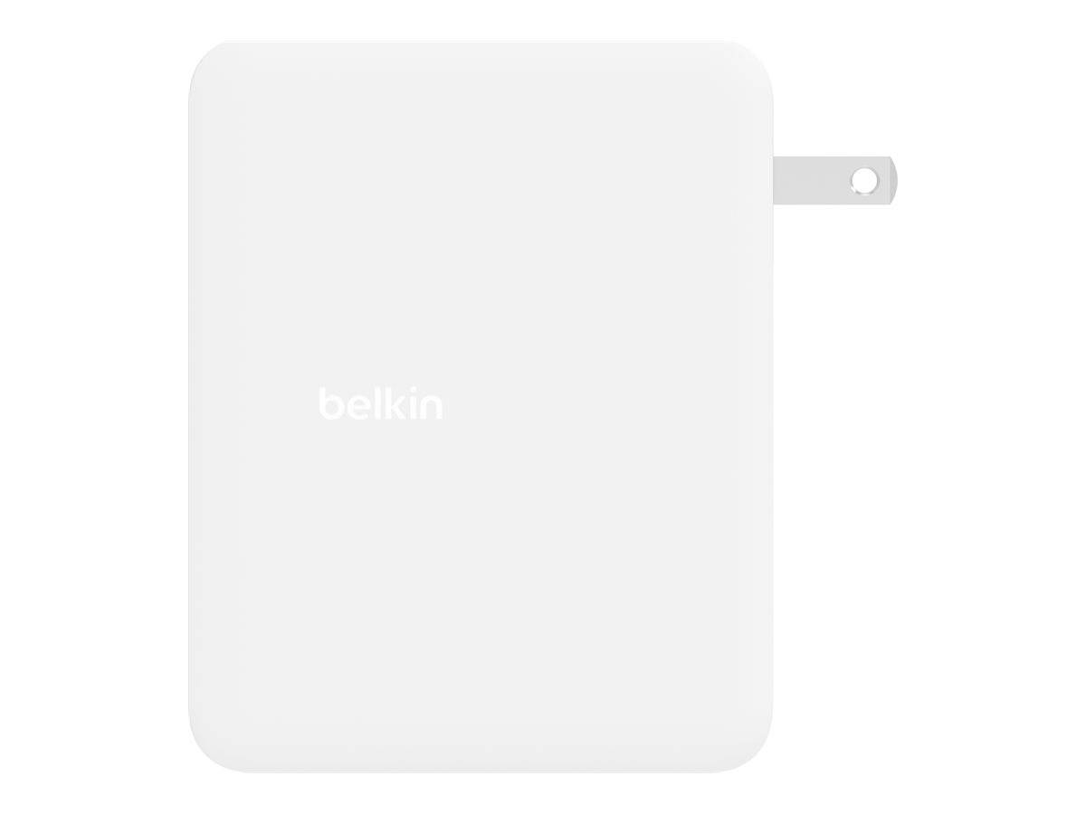 Belkin BoostCharge Pro - Netzteil - GaN-Technologie - 140 Watt - Fast Charge, Power Delivery 3.1 - 4 Ausgabeanschlussste