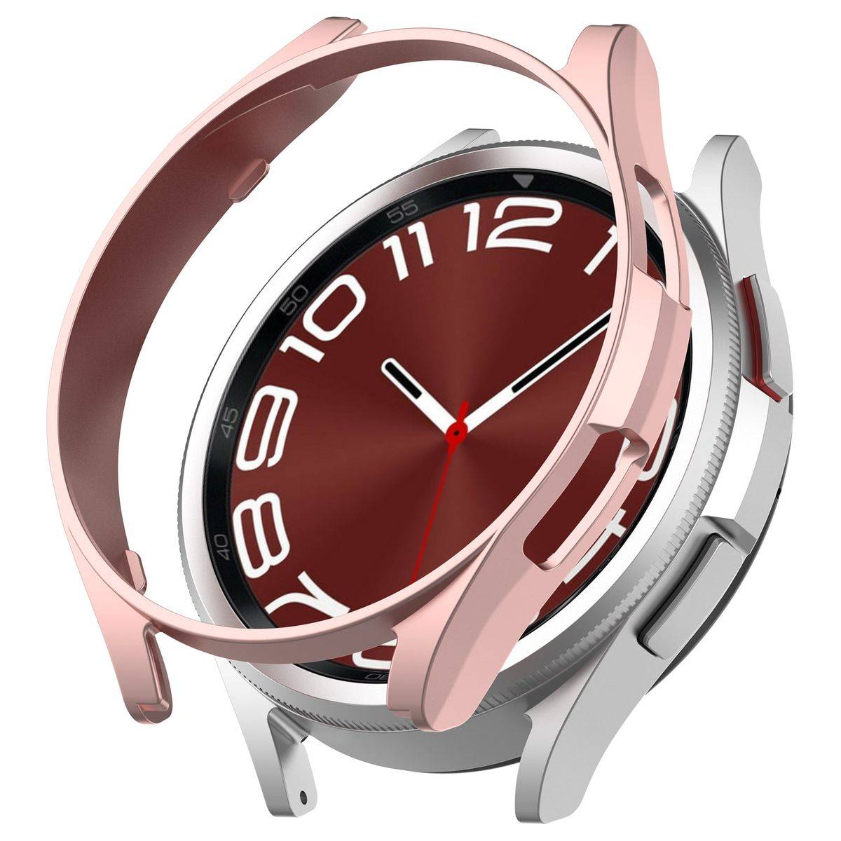 Für Samsung Galaxy Watch 6 Classic 43mm Smartwatch Schutzhülle Gold